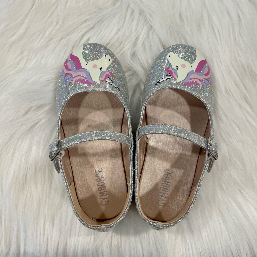 Gymboree - Unicorn Ballet Flats - Size 8 - Picture 4 of 8